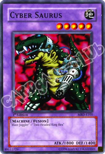 MRD-E105 Cyber Saurus comune 1st edition (EN)