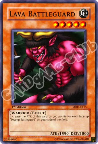 MRD-E115 Lava Battleguard comune 1st edition (EN)