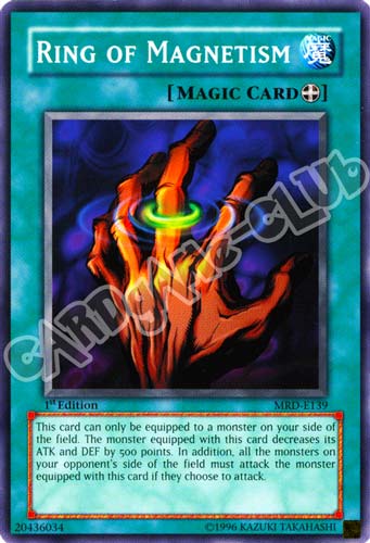 MRD-E139 Ring of Magnetism comune 1st edition (EN)