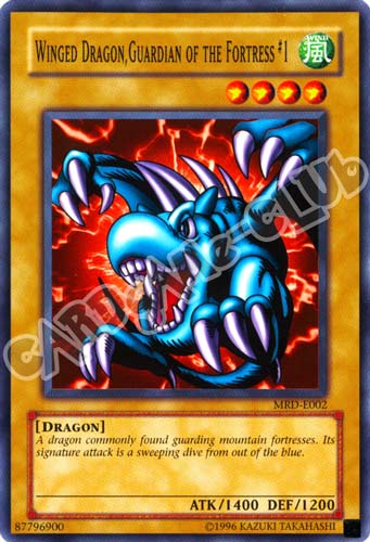 MRD-E002 Winged Dragon, Guardian of the Fortress #1 comune Unlimited (EN)
