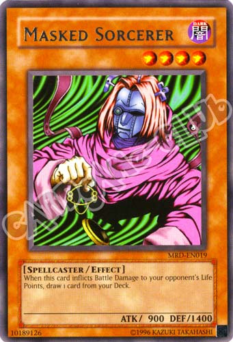 MRD-E019 Masked Sorcerer rara Unlimited (EN)