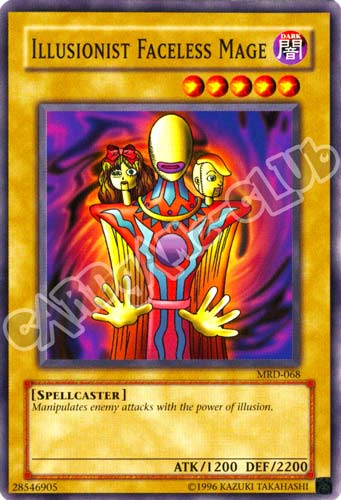 MRD-E068 Illusionist Faceless Mage comune Unlimited (EN)
