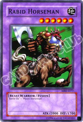 MRD-E077 Rabid Horseman comune Unlimited (EN)