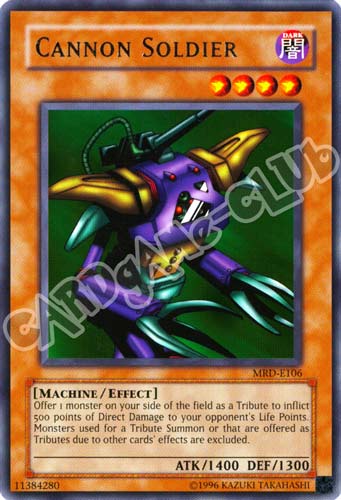 MRD-E106 Cannon Soldier rara Unlimited (EN)