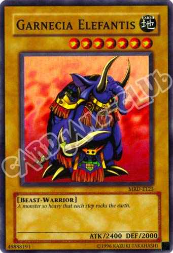 MRD-E125 Garnecia Elefantis super rara Unlimited (EN)