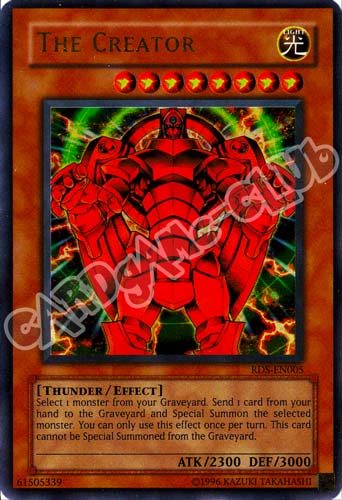 RDS-EN005 The Creator ultra rara unlimited (EN) -NEAR MINT-