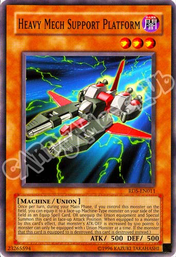 RDS-EN011 Heavy Mech Support Platform comune unlimited (EN) -NEAR MINT-