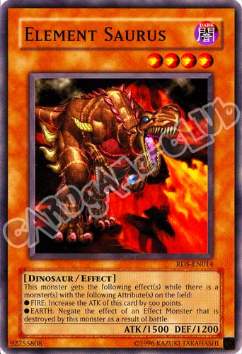 RDS-EN014 Element Saurus comune unlimited (EN) -NEAR MINT-