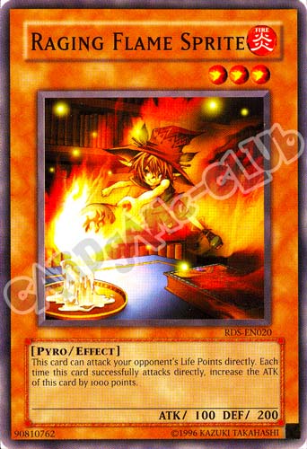 RDS-EN020 Raging Flame Sprite comune unlimited (EN) -NEAR MINT-