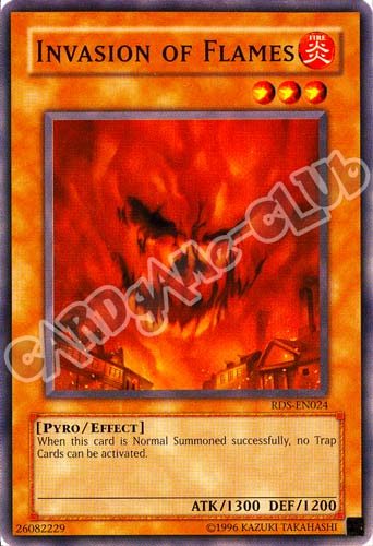 RDS-EN024 Invasion of Flames comune unlimited (EN) -NEAR MINT-
