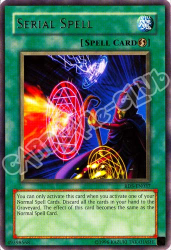 RDS-EN037 Serial Spell rara unlimited (EN) -NEAR MINT-