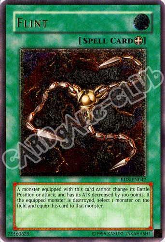 RDS-EN042 Flint rara ultimate unlimited (EN) -NEAR MINT-