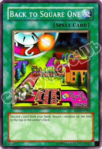 RDS-EN044 Back to Square One comune unlimited (EN) -NEAR MINT-