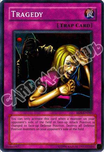 RDS-EN049 Tragedy super rara unlimited (EN) -NEAR MINT-