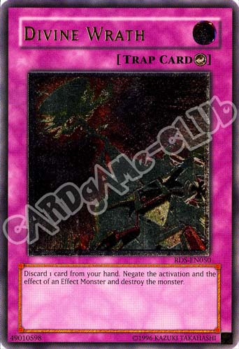 RDS-EN050 Divine Wrath rara ultimate unlimited (EN) -NEAR MINT-