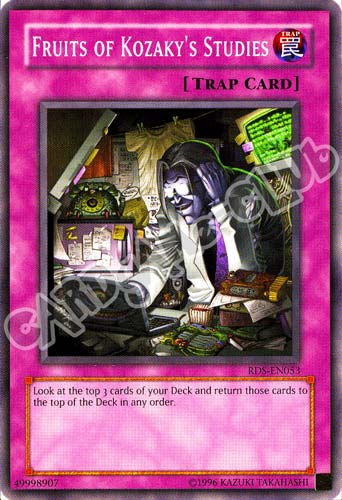 RDS-EN053 Fruits of Kozaky's Studies comune unlimited (EN) -NEAR MINT-