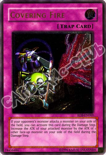 RDS-EN060 Covering Fire rara ultimate unlimited (EN) -NEAR MINT-