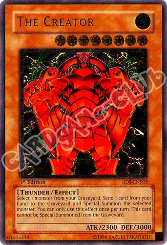 RDS-EN005 The Creator rara ultimate 1st Edition (EN) -NEAR MINT-