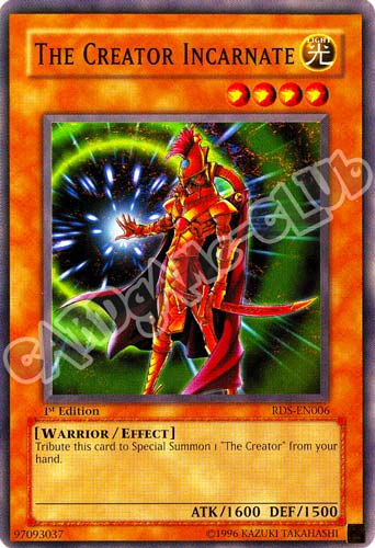 RDS-EN006 The Creator Incarnate comune 1st Edition (EN) -NEAR MINT-