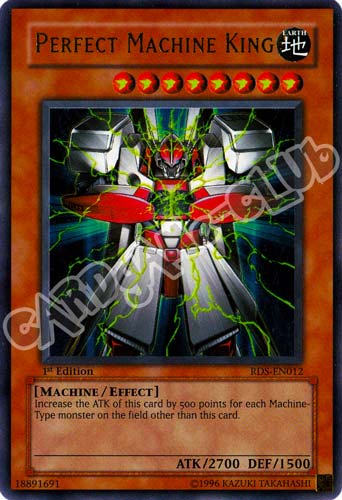 RDS-EN012 Perfect Machine King ultra rara 1st Edition (EN) -NEAR MINT-
