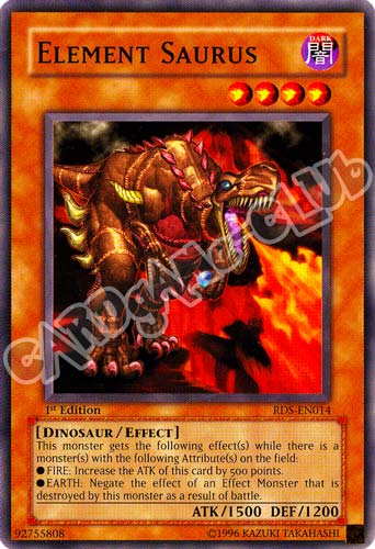 RDS-EN014 Element Saurus comune 1st Edition (EN) -NEAR MINT-