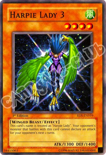 RDS-EN019 Harpie Lady 3 comune 1st Edition (EN) -NEAR MINT-