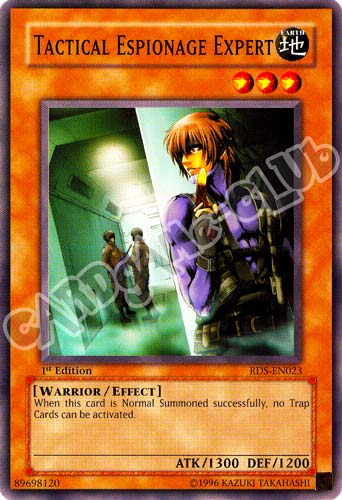 RDS-EN023 Tactical Espionage Expert comune 1st Edition (EN) -NEAR MINT-