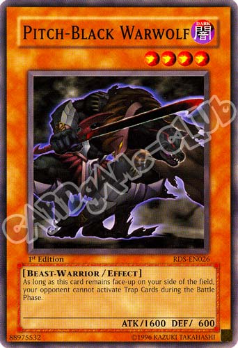 RDS-EN026 Pitch-Black Warwolf comune 1st Edition (EN) -NEAR MINT-