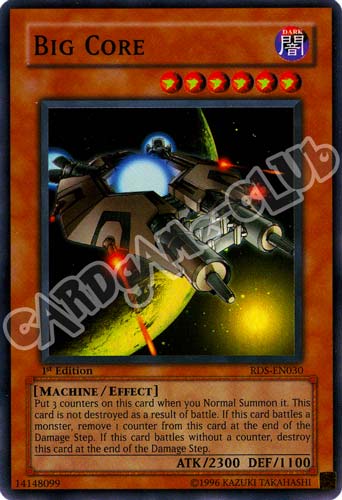 RDS-EN030 Big Core super rara 1st Edition (EN) -NEAR MINT-