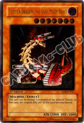 RDS-EN031 Fusilier Dragon, The Dual-Mode Beast rara ultimate 1st Edition (EN) -NEAR MINT-