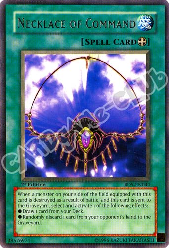 RDS-EN040 Necklace of Command rara 1st Edition (EN) -NEAR MINT-