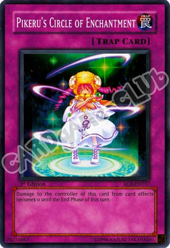 RDS-EN057 Pikeru's Circle of Enchantment super rara 1st Edition (EN) -NEAR MINT-
