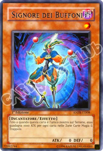 ANPR-IT008 Signore dei Buffoni rara 1a Edizione (IT) -NEAR MINT-