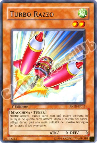 ANPR-IT015 Turbo Razzo rara 1a Edizione (IT) -PLAYED-