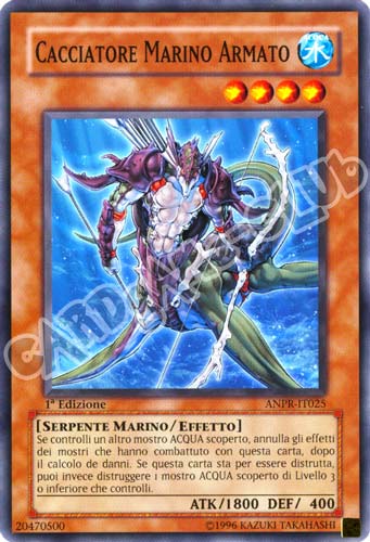 ANPR-IT025 Cacciatore Marino Armato comune 1a Edizione (IT) -NEAR MINT-
