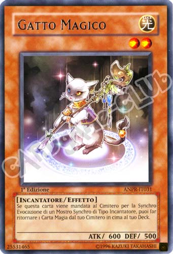ANPR-IT031 Gatto Magico rara 1a Edizione (IT) -NEAR MINT-