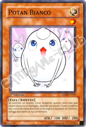 ANPR-IT033 Potan Bianco comune 1a Edizione (IT) -NEAR MINT-