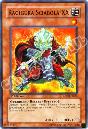 ANPR-IT036 Ragigura Sciabola-XX comune 1a Edizione (IT) -NEAR MINT-