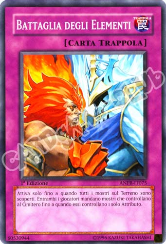 ANPR-IT075 Battaglia degli Elementi comune 1a Edizione (IT) -NEAR MINT-