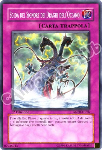 ANPR-IT076 Egida del Signore dei Draghi dell'Oceano comune 1a Edizione (IT) -NEAR MINT-