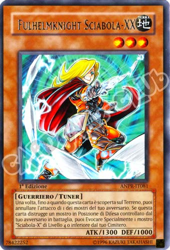 ANPR-IT081 Fulhelmknight Sciabola-XX rara 1a Edizione (IT) -NEAR MINT-