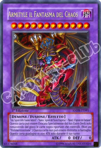 ANPR-IT091 Armityle il Fantasma del Chaos rara segreta 1a Edizione (IT) -NEAR MINT-