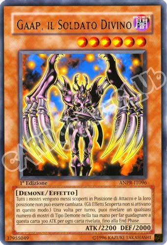 ANPR-IT096 Gaap, il Soldato Divino rara 1a Edizione (IT) -NEAR MINT-