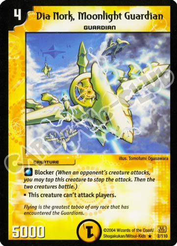 002/110 Dia Nork, Moonlight Guardian rara (EN) -NEAR MINT-