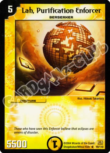 010/110 Lah, Purification Enforcer rara (EN) -NEAR MINT-