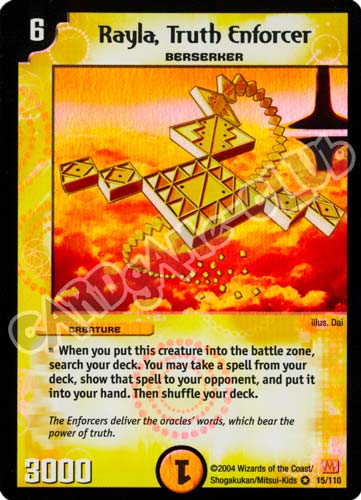 015/110 Rayla, Truth Enforcer molto rara foil (EN) -NEAR MINT-