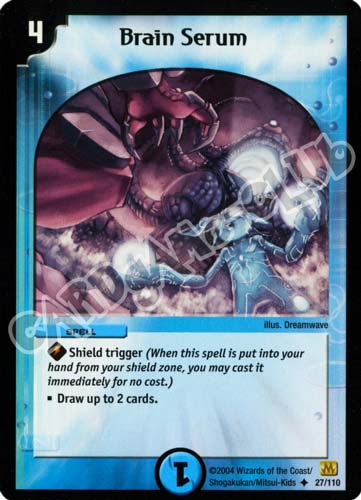 027/110 Brain Serum non comune (EN) -NEAR MINT-