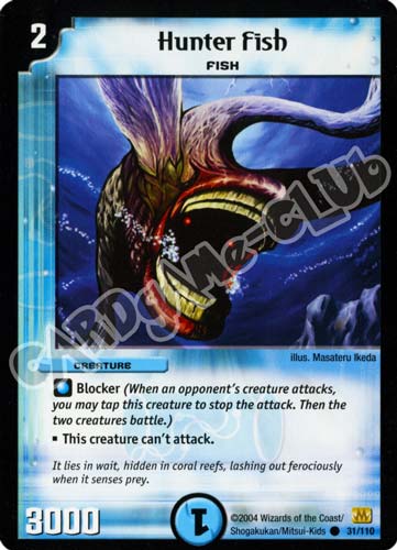 031/110 Hunter Fish comune (EN) -NEAR MINT-
