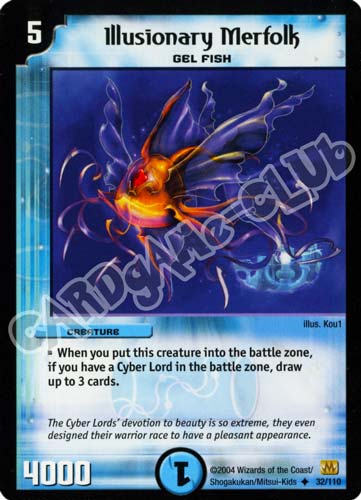 032/110 Illusionary Merfolk non comune (EN) -NEAR MINT-