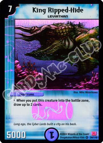 034/110 King Ripped-Hide molto rara foil (EN) -NEAR MINT-
